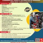 APSSDC Commercial Vehicle Technician Jobs in Germany 2026 | Apply Online PSSDC Commercial Vehicle Technician Jobs in Germany 2026 Apply Online